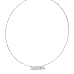 1 3/4 CT. Fancy Shapes Lab Created Diamond Harmony Necklace