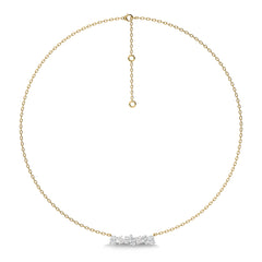 1 3/4 CT. Fancy Shapes Lab Created Diamond Harmony Necklace