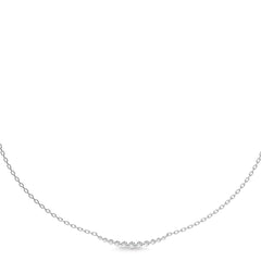 Smile Round Natural Diamond Necklace