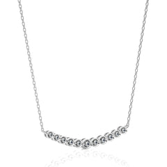 1/6 CT. Charming Smile Lab Created Diamond Pendant/Necklace.