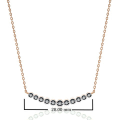 1/6 CT. Charming Smile Lab Created Diamond Pendant/Necklace.