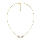 5/8 CT. Round Lab Created Diamond Angel Wings Pendant Necklace