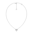 3/4 CT. Trio Marquise Lab Created Diamond Pendant Necklace