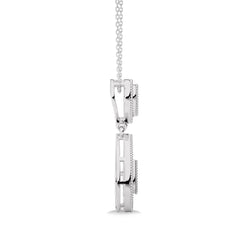 1/2 CT. Pear Shape Teardrop Natural Diamond Pendant