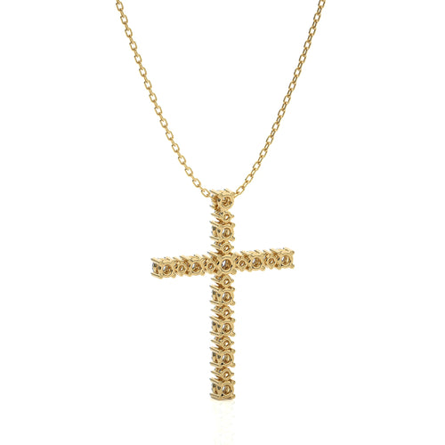 1/2 CT.Elegant Round Natural Diamond Pendant