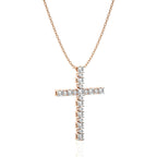 1/2 CT.Elegant Round Natural Diamond Pendant