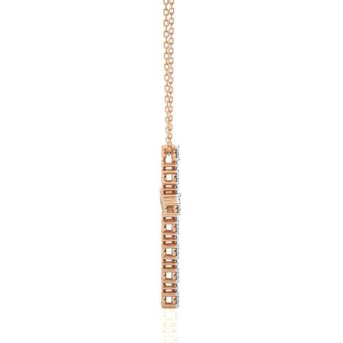 1/2 CT.Elegant Round Natural Diamond Pendant