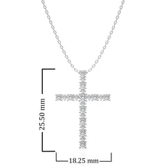 1/2 CT.Elegant Round Natural Diamond Pendant