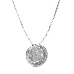 1/2 CT. Twilight Twinkle Lab Created Diamond Cluster Pendant