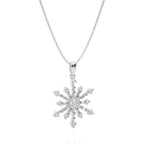 1/2 CT. The Sparkling Snowflake Lab Created Diamond Pendant