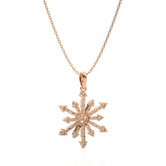 1/2 CT. The Sparkling Snowflake Lab Created Diamond Pendant