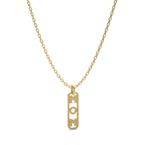 1 CT. Round Natural Diamond Mom Pendant