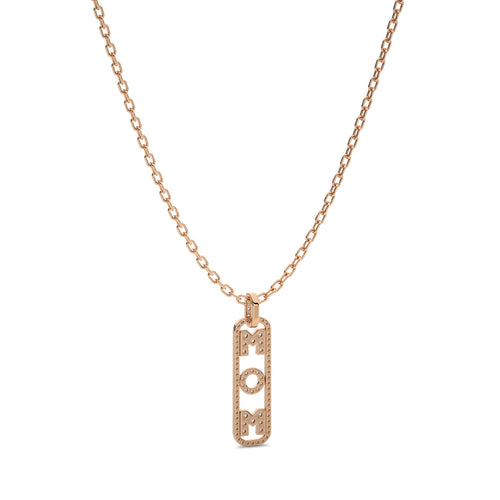 1 CT. Round Lab Created Diamond Mom Pendant