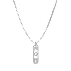 1 CT. Round Natural Diamond Mom Pendant