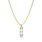 1 CT. Round Natural Diamond Mom Pendant