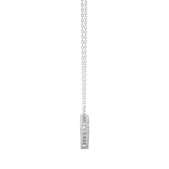 3/4 CT. Round Natural Diamond Heart Pendant