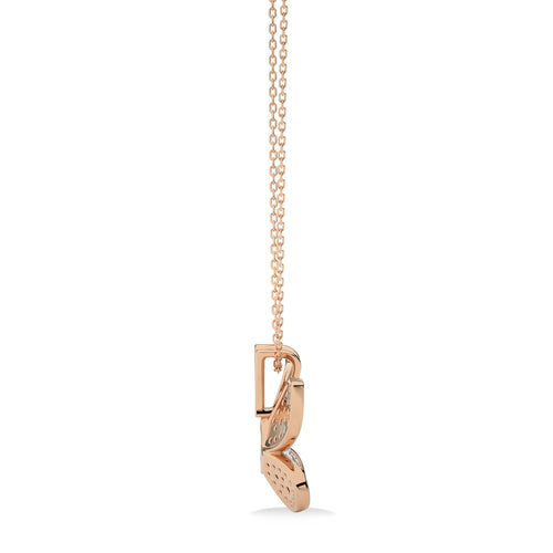 3/4 CT. Butterfly Natural Diamond Pendant