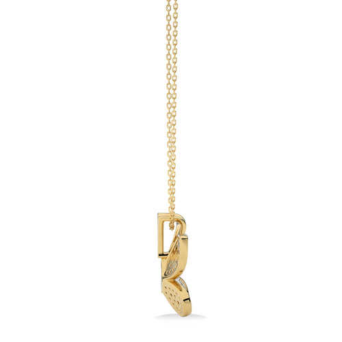 3/4 CT. Butterfly Natural Diamond Pendant