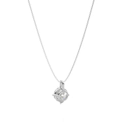 1 CT. Solitaire Round  Lab Created Diamond Pendant