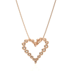 1 CT. The Sparkling Heart Lab Created Diamond Pendant