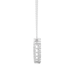 1/4 CT. Classic Open Circle Round Natural Diamond Pendant