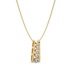 1/10 CT. Round Natural Diamond Pendant