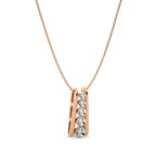 1/10 CT. Round Natural Diamond Pendant