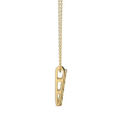 1/10 CT. Round Natural Diamond Pendant