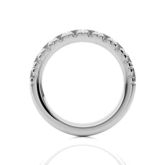 1 CT. Round Natural Diamond Half Eternity Band