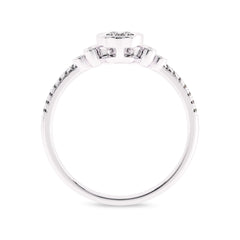 5/8 CT Vintage Lab Created Diamond Bridal Set