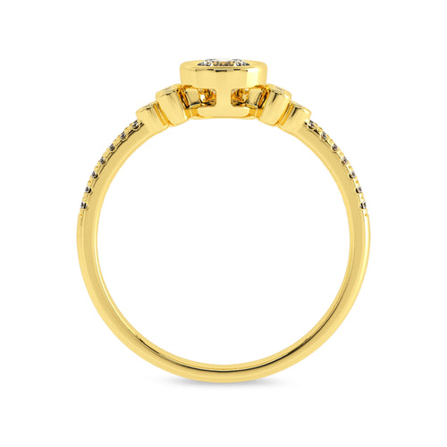 5/8 CT Vintage Lab Created Diamond Bridal Set