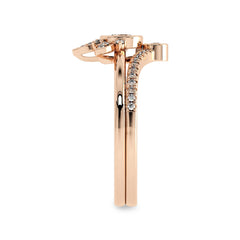 1/2 CT Vintage Lab Created Diamond Bridal Set