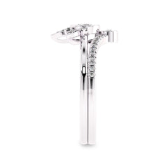 1/2 CT Vintage Lab Created Diamond Bridal Set