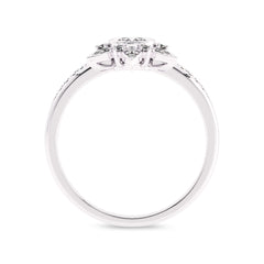 1/2 CT Vintage Lab Created Diamond Bridal Set