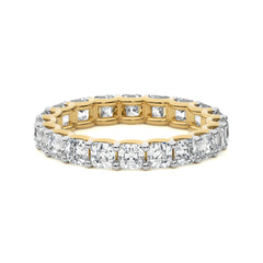 4 CT. Asscher Cut Natural Diamond Full Eternity Band