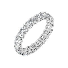 4 CT. Asscher Cut Lab created Diamond Full Eternity Band