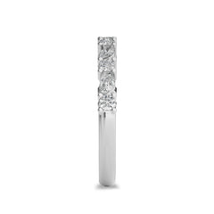 1/2 CT. Cocktail Round and Marquise Natural Diamond Wedding Band