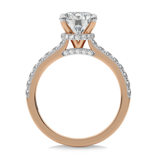 1 3/4 CT. Round Lab Created Diamond Engagement Ring