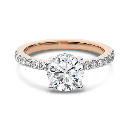 1 3/4 CT. Round Lab Created Diamond Engagement Ring