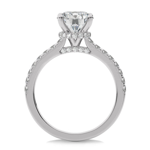 1 3/4 CT. Round Natural Diamond Engagement Ring