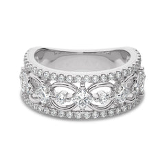 Impressive 1 1/2 CT. Cocktail Natural Diamond Ring