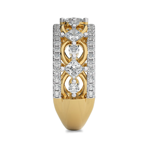 1 1/2 CT. Impressive Cocktail Lab Created Diamond Ring