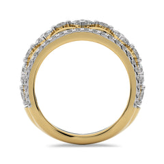 Impressive 1 1/2 CT. Cocktail Natural Diamond Ring