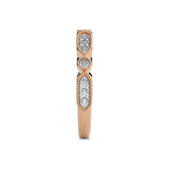 1/4 CT. Round Natural Diamond Band Ring