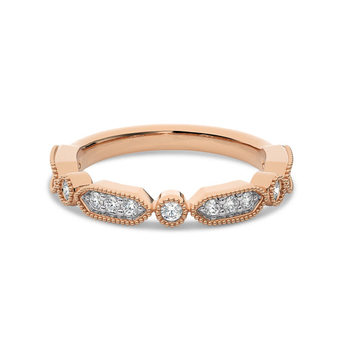 1/4 CT. Round Natural Diamond Band Ring
