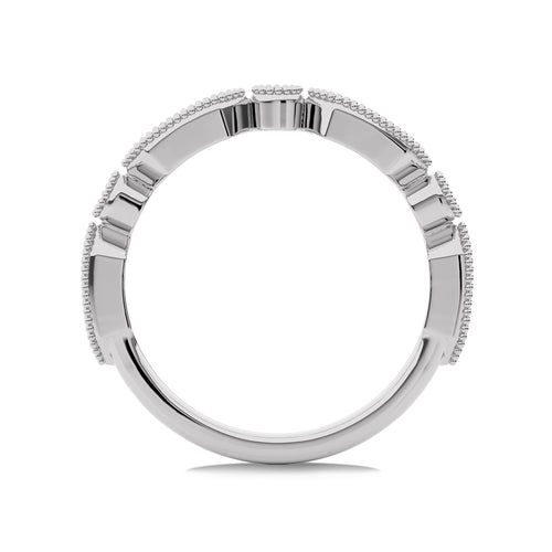 1/4 CT. Round Natural Diamond Band Ring
