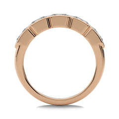 2 CT. Emerald Natural Diamond Ring Band