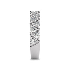 1 CT. Round Natural Diamond Band Ring