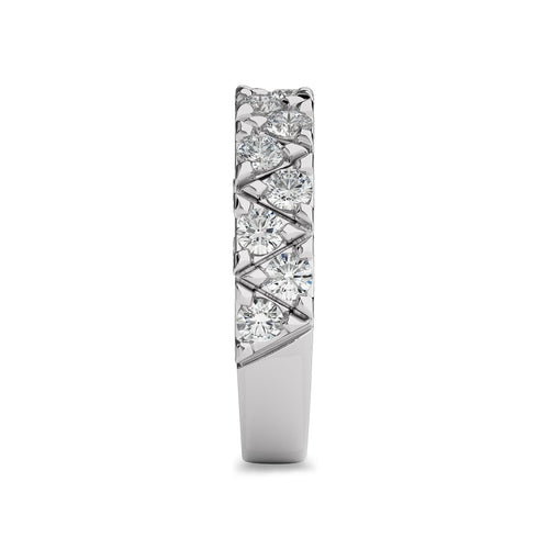 1 CT. Round Natural Diamond Band Ring