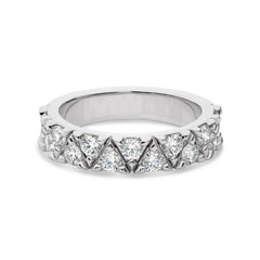 1 CT. Round Lab Created Diamond Band Ring